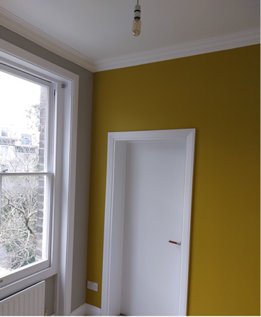 Bedroom decorating after