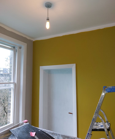 Bedroom decorating before