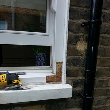 Sash window repaired